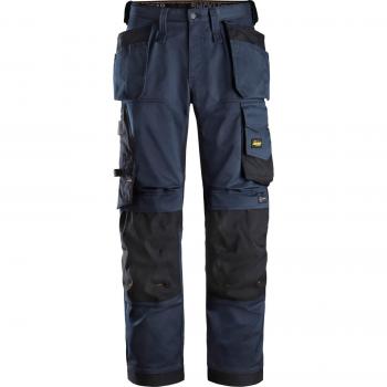 Snickers 6251 Men's Allround Work Stretch Loose Fit Trousers Holster Pockets