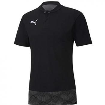 Puma Team FINAL 21 Casual Black Polo Herren
