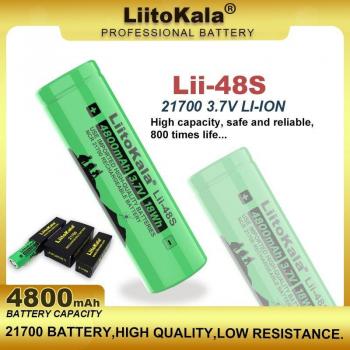 LiitoKala Lii-48S 21700 Lithium Battery for Electric Bicycle