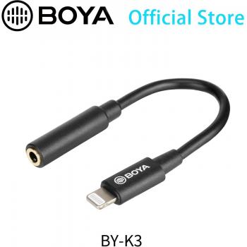 Câble adaptateur Audio TRRS femelle 3,5mm vers Lightning