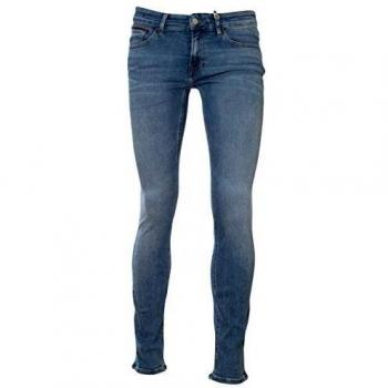 Tommy Jeans Männer-Slimjeans Scanton Falcon Light Blau, Größe 36/30