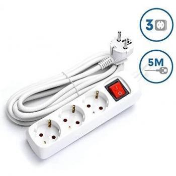 STARTELECTRIC REGLETA ENCHUFES 3G 16A 250V BLANCA