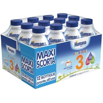 Humana 3 Probalance Latte Di Crescita Multipack 12 Bottiglie 1 Anno+ 3210