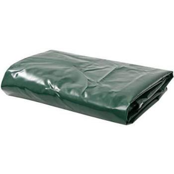 Bâche en PVC 650 g/m² 1,5 x 6 m Vert