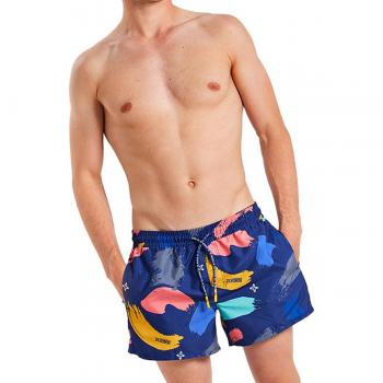 Producto: Bañador tipo bóxer, talla para hombre, color azul marino, marca Munich