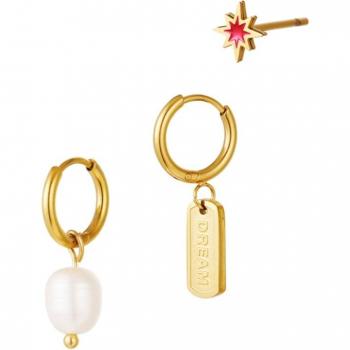 Mujer Pendientes Canner Ojo 4 Piezas