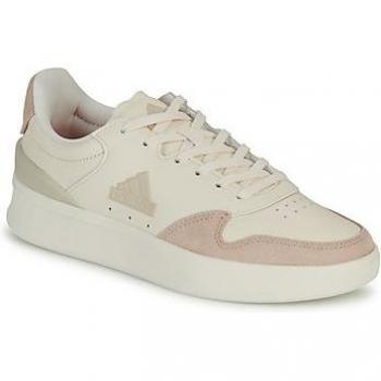 Baskets basses adidas Kantana blanc beige