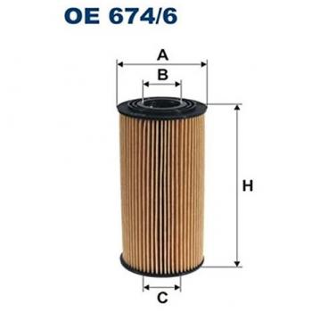 Motorölfilter Filtron OE674/6 – Modell 4700134161
