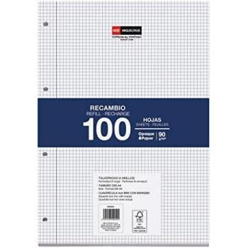 Recharge de Papier Miquelrius A4 4 mm 100 Feuilles