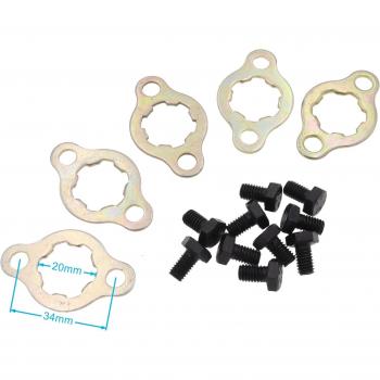 Set Motor 5 partes 17‑20 mm, Retención y Bloqueo