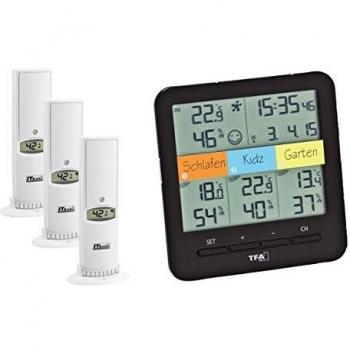 KlimaHome TFA 30.3060.IT Funk-Thermo-Hygrometer