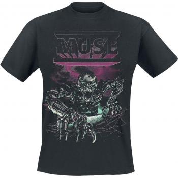 Short Sleeve Muse T‑Shirt – Murph Euro Tour Werchter – Noir – Homme – S à XXL