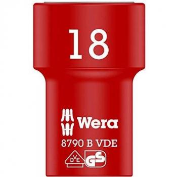 Wera 8790B Zyklop VDE 3/8 Drive Socket for Hex Fasteners