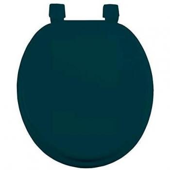 Abattant WC MDF Uni 37 x 47 cm Vitamine Bleu/Emeraude