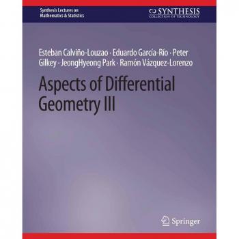 Vitalsource Technologies, Inc. Aspects Of Differential Geometry Iii