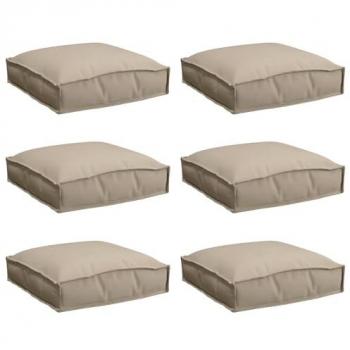 Sedili Pallet 6 Unità Talpa 40x40x8 cm Oxford