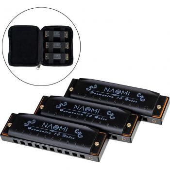 Hoodoo Blues Three Harmonica Set