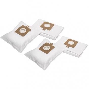 Microfleece Vacuum Bag Set, 20 Pieces, White – Fits Dicaff E1200 & AD1200E