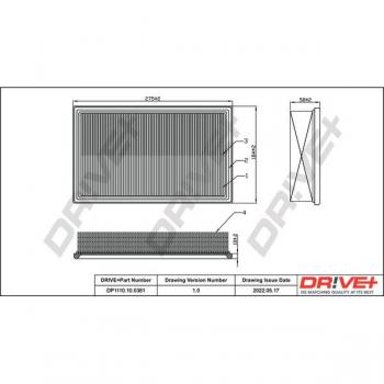 Drive+ Luftfilter 6K0129607P
