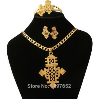 Set Dorado de Joyas Etiopía