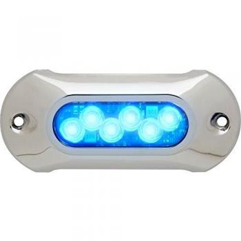 Attwood 65UW06B-7 lumière LED marine, 5, 6 LEDs, Bleu
