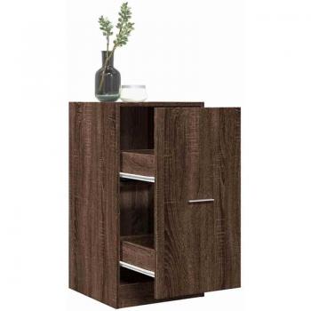 Holzwerkstoff Apothekerschrank Braun 40x41x77,5 cm