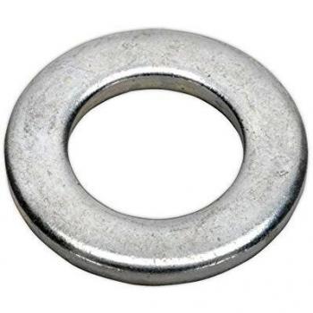 Sealey FWA1630 | Flat Washer M16 x 30mm Form A Zinc DIN 125 Pack of 50