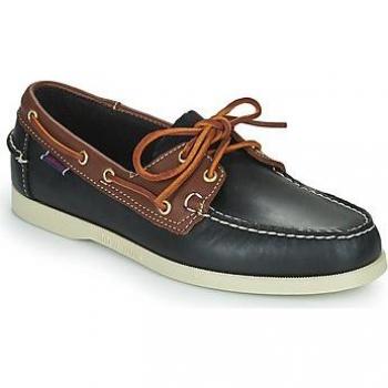 Chaussures Sebago Portland – Mousse de Cire – Couleur Noire