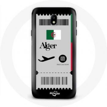 Algeria Airline Ticket Case for Samsung Galaxy S4