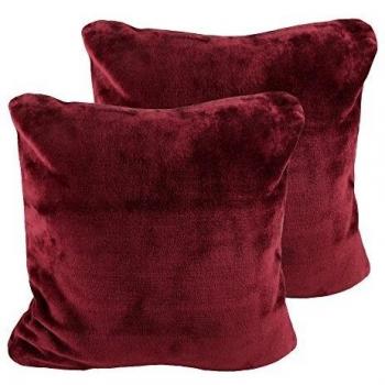 Amago 2‑Pack Bordeaux Cashmere Pillow Covers – 50×50 cm (SKU: 40133‑33‑A2)
