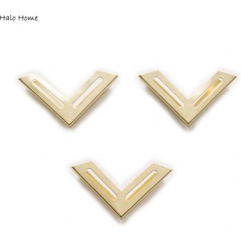 Hollow Decorative Album Folders – 50x Gold Metal
