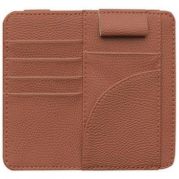 Organizador de coche para tarjetas y plumas