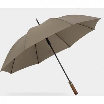 120cm Semi-Automatic Long Handle Umbrella for Men, Windproof, 8 Ribs, Anti-UV Golf Rain Umbrella