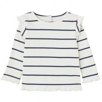 Vérteau T-shirt pour bébé fille couleur écru