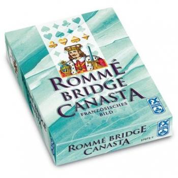 Ravensburger Kartensatz 27072 – Rommé, Canasta, Bridge