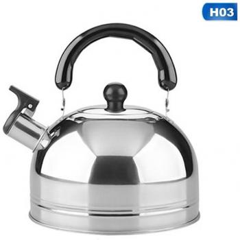 Tetera de Acero Inoxidable para Acampar 2L
