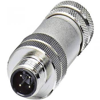 Connecteur M12 8 pôles droit SACC-M12MS-8CON-PG