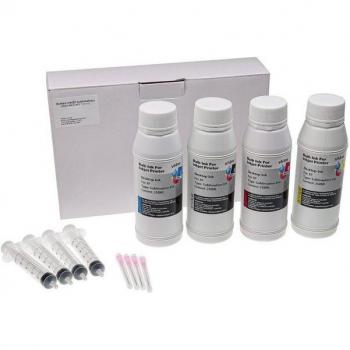 Encre Sublimation 4x VHbw – Pack Recharge 250 ml (CMYK) – Ricoh Aficio GX E3300N