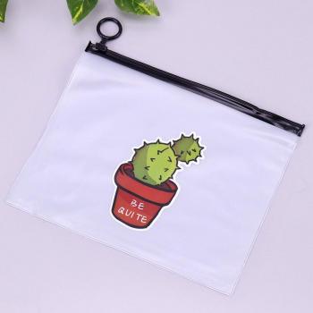 Cactus Waterproof Pencil Storage Case