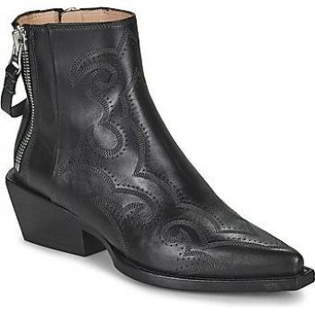 Boots Freelance CALAMITY 4 WEST DOUBLE ZIP BOOT Noir 37,38,39 femmes