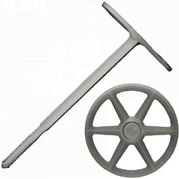 Isolamento Flexi Vite Bianco FI08 Ø8x240mm – Confezione da 250