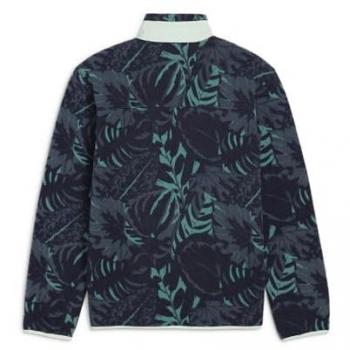Hoodie Puma x PTC Palm 1/2 Zip Fleece Bleu/Vert