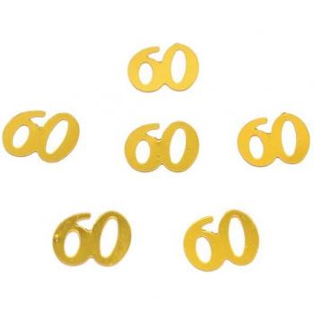 Gold Sequin Confetti for Milestone Birthdays and Anniversaries