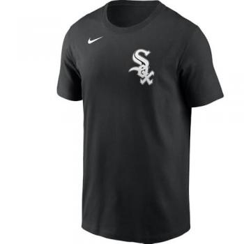 Maglietta Nike Fuse Wordmark Chicago White Sox Nera S