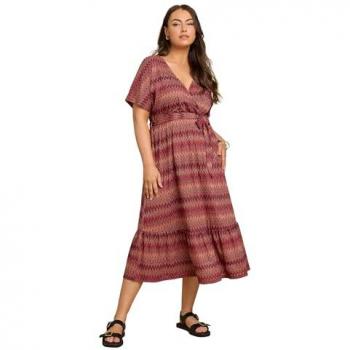 Maillot de bain Yours Curve Wrap Front Orange