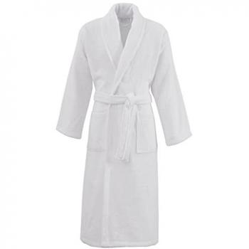 Coton Sensei Peignoir Maison Unisexe – Blanc S