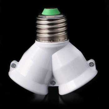 E27 Dual Socket Extender for LED Bulbs