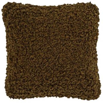 Tom Dixon Soft‑Boucle Kissen – 45 × 45 cm – Khaki