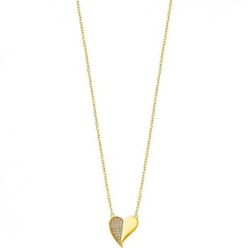 Collar Lotus Silver Moments LP3534-1/2 de Plata con Motivo Corazón para Mujer