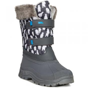 Botas de Invierno Trespass Vause para Niños, Azul, 31 EU